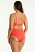 Sea Level Essentials Edit High Waist Gathered Side Pant